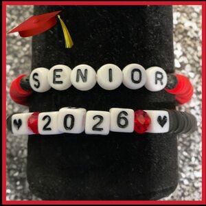 Senior 2026 bracelet set ( New Handmade )